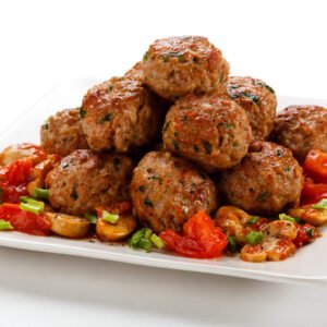 Beef meatballs sweet and sour